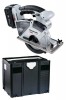 Panasonic EY45A2LJ2G31/T 18v Circular saw with 2 x 18v / 5.0Ah Li-ion Batteries, charger and Systainer case (14.4v Compa £279.00 Panasonic Ey45a2lj2g31/t 18v Circular Saw With 2 X 18v / 5.0ah Li-ion Batteries, Charger And Systainer Case (14.4v Compatible)
New High-performance 5.0ah Li-ion Battery Pack*
65min. Usable And