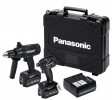 Panasonic EYC218LJ2G31 18v Combi Hammer & Brushless Impact Driver (2x 5.0Ah Batteries) was£409.95 £329.95 Panasonic Eyc218lj2g31 18v Combi Hammer & Brushless Impact Driver (2x 5.0ah Batteries)
Combo-set:
Hammer Drill & Driver Ey 7950 X
Brushless Impact Driver Ey 75a7 X
2 X Batte