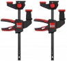 Bessey EZR One Handed Guide Rail Clamp Set