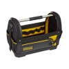Stanley FatMax® Open Tote Bag 18 inch 1-93-951 £36.99 

Extra Tough
600 X 600 Denier Fabric

Maximum Tool Protection
Thanks To Its Rigid And Waterproof Plastic Bottom

Reinforced Stress Points
Industrial Leather Provides Extra Strength And Carry