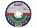 Faithfull Cut Off Wheel 115x3.2x22 Stone x 5 £4.45 Faithfull Cut Off Wheel 115x3.2x22 Stone X 5
Flat Stone Cutting Discs Are Manufactured Using Silicone Carbide Abrasive Grit With Fibreglass Reinforcing And Resin Bonded To Provide Both Safety And O