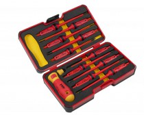 Felo ESMART Iinterchangeable VDE Slimline Screwdriver Sets