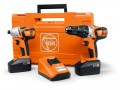 FEIN 18V TWIN PACK OF ASB18 COMBI HAMMER & ASCD-W4 IMPACT DRIVER (2 x 4.0Ah) £369.95 Fein Combo 18v Twin Pack Of Asb18 Combi Hammer & Ascd-w4 Impact Driver (2 X 4.0ah)
Contents:
1 Cordless Hammer Drill/driver Asb 18
1 Cordless Impact Wrench/driver Ascd 18 W4
2