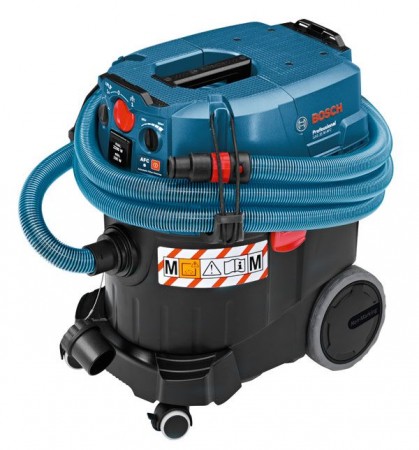 BOSCH GAS35 M AFC 240V 35 ltr M-Class Wet & Dry Dust Extractor with Automatic Filter Cleaning