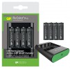 GP PowerBank Charger U421 with 4 ReCyko+ Pro AA £20.99 Gp Powerbank Charger U421 With 4 Recyko+ Pro Aa
Gp Powerbank Charger U421 - Provides An Universal Common Charging Platform, Usb Charging, To Rechargeable Batteries Users. With Built-in Individual C