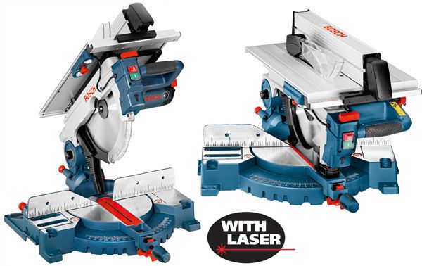 Bosch Gtm 12 Jl 240v 305mm Combination Table Saw And Mitre Saw 1800w