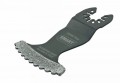 SMART Trade 62mm Extreme Diamond Blade £21.99 Smart Trade 62mm Extreme Diamond Blade
Wavy Edged Diamond Edged Mortar Raking Blade. Extra Long-life For Brick, Mortar, Plaster & Porous Concrete. Excellent For Grout Removal And Detailed Chasi