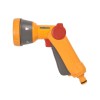 Hozelock 2669 Multi Spray Gun £17.99 Hozelock Multi Spray Gun With A Lockable Front Trigger, Which Turns Water On And Off, And An Easy-to-use Thumb-operated Flow Control Switch.

It Offers Five Spray Patterns: Powerful Jet For Cleaning