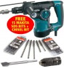 Makita HR2811FT 800W 110volt SDS-Plus Rotary Hammer With Chiselling Action & Quick Change Chuck​ was £319.95 £299.95 Makita Hr2811ft 800w 110volt Sds-plus Rotary Hammer With Chiselling Action & Quick Change Chuck
 
***********promotion******************

Supplied With 15 X Makita Sds Drill Bits And
