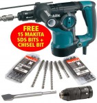 Makita HR2811FT 800W 110volt SDS-Plus Rotary Hammer With Chiselling Action & Quick Change Chuck​ was £319.95 £299.95
