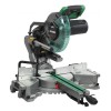 HiKOKI C8FSHG Slide Compound Mitre Saw 216mm 1100W 110V £199.95 The Hikoki C8fshg Slide Compound Mitre Saw Has A Compact Slide System That Eliminates The Need For Rear Clearance, Meaning It Can Be Used In Compact Work Spaces And Even Operated Close To A Wall. Its 