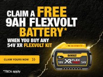  Dewalt FLEXVOLT Redemption Campaign