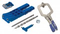Kreg KPHJ320-INT Pocket Hole Jig 320 + Classic Face Clamp Free £39.95 Kreg Kphj320-int Pocket Hole Jig 320
Features:
Portable Jig For Creating Pocket-hole Joints
Works With Materials From ½" To 1½" Thick
Simple To Set Up And Easy