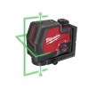 Milwaukee L4CLLP-301C REDLITHIUM-USB Green Cross Line & Plumb Bob Laser, 1 x USB battery 3.0 Ah, USB cable and plug, 1 £319.95 Milwaukee L4cllp-301c Redlithium-usb Cross Line & Plumb Bob Laser, 1 X Redlithium Usb Battery 3.0 Ah, Usb Cable And Plug, 1 X Track Clip
Redlithium™ Usb Rechargeable Gree