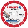 Lenox 2030870 Metalmax Cut-Off Blade 230mm (9\") 1,000+ Cuts £36.49 1,000+ Cuts:
Metalmax™ Delivers 1,000 Or More Cuts With No Need For Wheel Changes. That Is 30 Times Longer Life Than Thin Bonded Cut-off Wheels.*
Long Life:
Advanced Diamo
