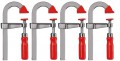 Bessey LMU15/5 Bar Clamp 150mm (Pack Of 4) £29.95 Bessey Lmu15/5 Bar Clamp 150mm (pack Of 4)

 

Features:

 


	Clamping Force Up To 1,500 N
	Step�]over Clamping
	Comes With Two Protective Caps
	Small And Easy To Handle
	
	Li