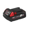 Milwaukee M18 B2 18V Compact Li-ion Battery 2.0ah £49.95 Milwaukee M18 B2 18v Compact Li-ion Battery 2.0ah


	Sophisticated Electronics: Milwaukee® Redlink™ Intelligence
	Overload Protection - Prevents User From Damaging Their Cordless Power T
