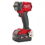 Milwaukee M18FIW2F12-502X 18V M18 Gen 3 FUEL™ Impact Wrench w/ 1/2\" Friction Ring & 2 x 5.0Ah Batteries, Charger & Case  £309.95