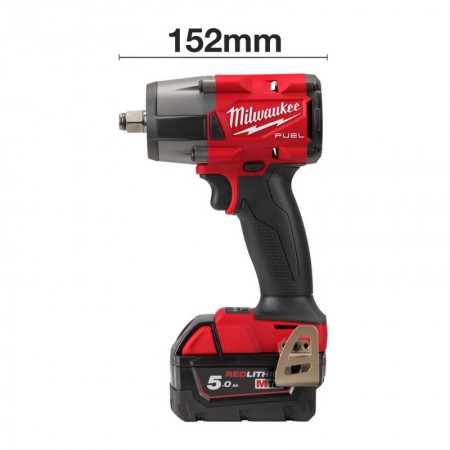 Milwaukee M18FMTIW2F12-502X 18V M18 Gen 2 FUEL™ Mid-Torque Impact Wrench With 1/2