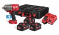 Milwaukee M18ONEFHIWF12-553P ONE-KEY FUEL 1/2in Impact Wrench with Friction Ring 3 x 5.5Ah Batteries £524.95 Milwaukee M18onefhiwf12-553p One-key Fuel 1/2in Impact Wrench With Friction
The M18 Fuel™ High Torque Impact Wrench With one-key™ technology Delivers 1356 Nm Of Faste