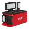 Milwaukee M18POALC-0 18V M18 Packout Area Work Light & Charger Bare Unit £199.95 Milwaukee M18poalc-0 18v M18 Packout Area Work Light & Charger Bare Unit
Please Note; This Product Is Dual Voltage, It Will Run Off Mains 240v And 110v
It Will Come With A 110v Mains Plug As