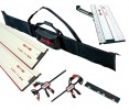 MAFELL Rail Kit 204 749 1x 1.6M & 1 x 800mm GUIDE RAIL + CONNECTOR + 2 CLAMPS + BAG + SLIDING BEVEL £259.95 Mafell 204 749 Rail Kit 1x 1.6m & 1 X 800mm Guide Rail + Connector + 2 Clamps + Bag + Sliding Bevel