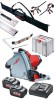 Mafell MT 55 18M BL 18V Brushless Cordless Plunge Saw, 2 x 5.5Ah, Case, 2 x 1.6m Rails, 2 x Clamps, Connector & Bag £1,089.95 Mafell Mt 55 18m Bl 18v Brushless Cordless Plunge Saw + 2 X 5.5ah, Charger In T-max Case & 2 X 1.6m Guide Rails, 2 X Clamps, Connector & Bag
The Cordless Plunge-cut Saw Mt 55 18m Bl: Bu