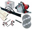 MAFELL MT55CC 110V PLUNGE SAW WITH 2 x 1.6M GUIDE RAILS + CONNECTOR + 2 x CLAMPS & RAIL BAG & EXTRA BLADE WORTH £59.99 £599.95 Mafell Mt55cc 110v Plunge Saw With 2 X 1.6m Guide Rail + Connector + 2 X Clamps & Guide Rail Bag
*********promotion**********
Special Offer - Now Supplied With Free Ext