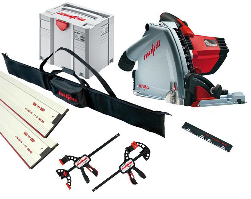 Mafell Mt55cc 240v Plunge Saw With 2 X 