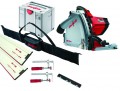 Mafell MT55CC 110v Plunge Saw with 2 x 1.6m Guide Rails + Connector + 2 X Clamps & Rail Bag £599.95 Mafell Mt55cc 110v Plunge Saw With 2 X 1.6m Guide Rail + Connector + 2 X Clamps & Guide Rail Bag
***********package Offer*******
Supplied With: