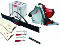 Mafell MT55CC 110v Plunge Saw with 2 x 1.6m Guide Rails  + Connector + 2 X  Clamps & Rail Bag £599.95