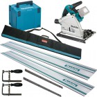 Makita DSP600ZJ 18V LXT 2 x 18v (36V) Brushless Cordless Plunge Saw - Body Only With MakPac Case & Rail Kit �449.95