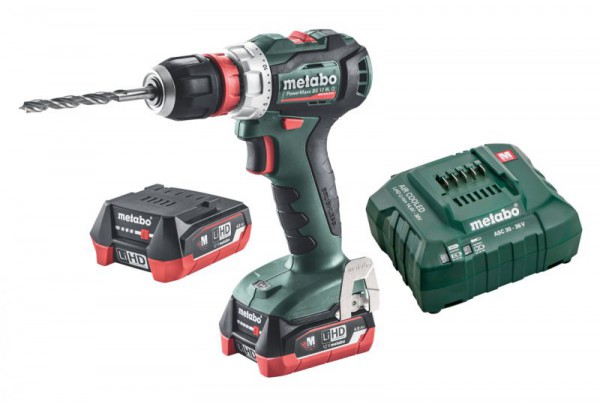 Metabo Powermaxx Bs 12 Bl Q Brushless Drill/driver 2 X 12v Lihd 4.0ah ...