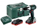 Metabo SB 18 LT Combi Drill, 2 x 18V LiHD 3.5Ah, ASC 30-36V Charger, Carry Case £179.95 Metabo Sb 18 Lt Combi Drill, 2 X 18v Lihd 3.5ah, Asc 30-36v Charger, Carry Case


	Powerful Thanks To The Powerful Metabo 4-pole Motor For Quick Drilling And Screwdriving
	High-performance Impact 