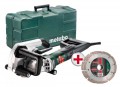 Metabo MFE40 110V, 1900W, 40mm Wall Chaser c/w 2 x 5\" Diamond Blades, Carry case £339.95 Metabo Mfe40 110v, 1900w, 40mm Wall Chaser C/w 2 X 5" Diamond Blades, Carry Case
Features:
Ideal For Electric Installations To Lay Cables And Empty Pipes Under Plaste