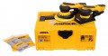 Mirkaź DEOS & DEROS 230v Twin Sander Kit With Carry Case £699.95 Mirka® Deos & Deros 230v Kit
Mirka® Deos 353cv 230v 1
Mirka® Deros 650cv 230v 1
230v Cable 2
Mirka Yellow Case 1
Mirka Deos 353cv 81x133mm 230v
Mirka®