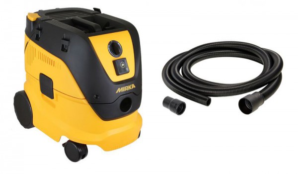 Mirka® 1230 L Class Dust Extractor 240v Push and Clean with 4m Hose