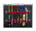 Reisser Crate Mate Lid Tool Panel £17.99 Reisser Crate Mate Lid Tool Panel (fits All Case Lids)
Width 395mm X Depth 295mm X Height 3mm