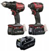 Panasonic EYC217LJ3G31R 18v DV Brushless Combi Drill/Impact Driver Twin RED LIMITED EDITION 3 x 5.0Ah Li-ion Batteries, £399.95 Panasonic Eyc217lj3g31r 18v Dv Brushless Combi Drill/impact Driver Twin Red Limited Edition 3 X 5.0ah Li-ion Batteries, Charger & Case
Contents:
Ey79a2lj2g31r 18v Dv Brushless Combi