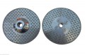 Saxon VB5 125MM Vanity Blade £35.99 Saxon 125mm Electroplated Diamond Vanity Blade
Pyramid Design Double Sided Electroplated Vanity Blade Available With M14 Flange. Often Used For Chamfering Or Side Cutting Granite, Porcelain An