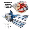 Scheppach PL55 240v Plunge Saw System with 2 X 1.4m Guide Rails, Connector & 2 x 700mm Guide Rails + 2 x Connectors & 2 £229.95 Scheppach Pl55 240v Plunge Saw System With 2 X 1.4m Guide Rails, Connector & 2 X Clamps
++++ now Includes Additional 2 X 700mm Rails!! +++
(please Note The