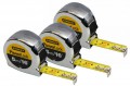 Stanley Micro Powerlock Tape 5m/16ft 033553 (PACK OF 3 TAPES) £27.99 Mylar Coated Blade For Long Life
3 Rivets
Easy Locking
Tru-zero Hook
Belt Clip
More Compact Thant He Powerlock Classic
Chrome Plated Plastic Case
Spring â« Smooth Retraction