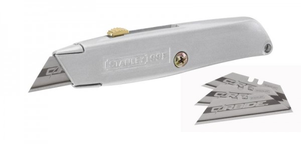 Stanley Tools 99E Knife + 3 x Carbide Blades