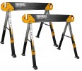 ToughBuilt C650-2 Sawhorse/Jobsite Table Twin Pack £119.99 The Toughbuilt® C650 Sawhorse And Jobsite Table Is Durable, Rugged And Offers Unparalleled Value. Constructed Of 100% High-grade Steel, This Sawhorse Has A Remarkable 590kg Capacity Alone And 1180