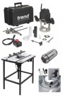 Trend T14EK 240V 2300W 1/2 Variable Speed Router + WRT Router Table + Quick Release Kit & 1/4inch Collet  £849.95
