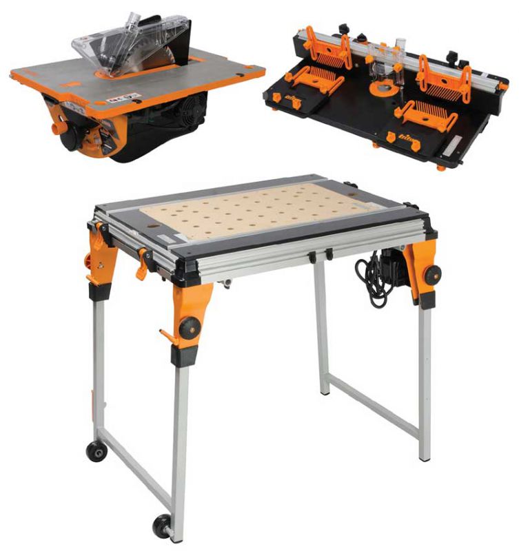 Triton Twx7c Workcentre + Contractor Saw Module + Router Table Module Package & Free Delivery