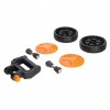 Triton TWX7RTK Rugged transit Wheel kit £29.99 Triton Twx7rtk Rugged Transit Wheel Kit
Large Diameter Rugged Transit Wheel Attachment For The Workcentre Chassis, Suitable For Transit Across Uneven Terrain. Grooved Tread Pattern Running The Circ