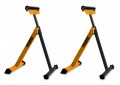 ToughBuilt 2 x Roller Stand (Pair) £45.50 The Toughbuilt® Heavy-duty Roller Stand Is Ideal When Guidance Is Needed To Support And Keep Long Workpieces, Such As Pipes Or Wood, Steady And Level.
This Roller Stand Features A Box Tube Fram