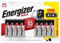 Energizer MAX® AA Alkaline Batteries (Pack 4 + 4 FREE) £4.49 Energizer Max® Aa Alkaline Batteries Are Designed To Last Much Longer Than Standard Batteries And Totally Mercury-free. Powerseal Technology Protects Your Devices Against Damaging Leaks. They Will