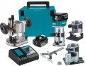 Makita DRT50ZJX3 18V LXT Brushless Cordless Compact Router Kit 2 x 5.0Ah Batteries & Charger £534.95 Makita drt50zjx3 18v Lxt Brushless Cordless Compact Router 5.0ah Kit
Corded Power Meets Cordless Convenience With The 18v Lxt Brushless Compact Router Kit, Model Drt50zjx3. The 18v Lxt Rou
